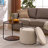 Ottoman,Multi-Functional Combination Set Table Ottoman, Combination of Ottoman and Table, With Drum Stool,with Storage Space-114557077