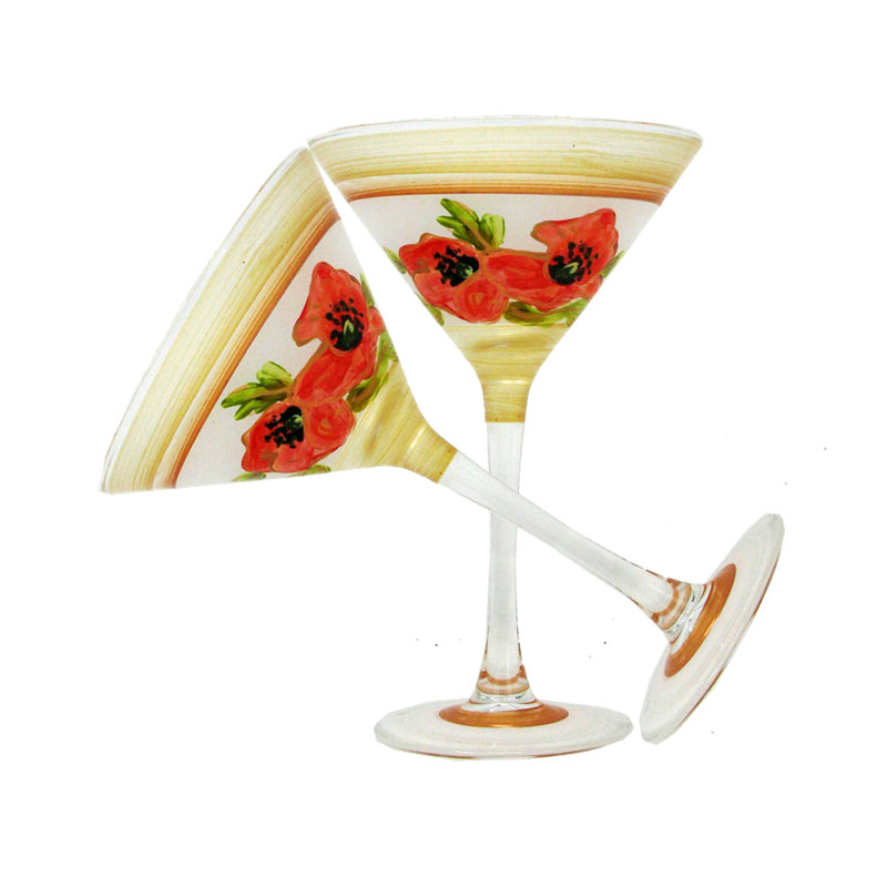 Poppy 7 oz. Irven Martini Glass