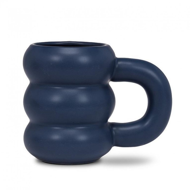 Matte Bubble Mug, Blue