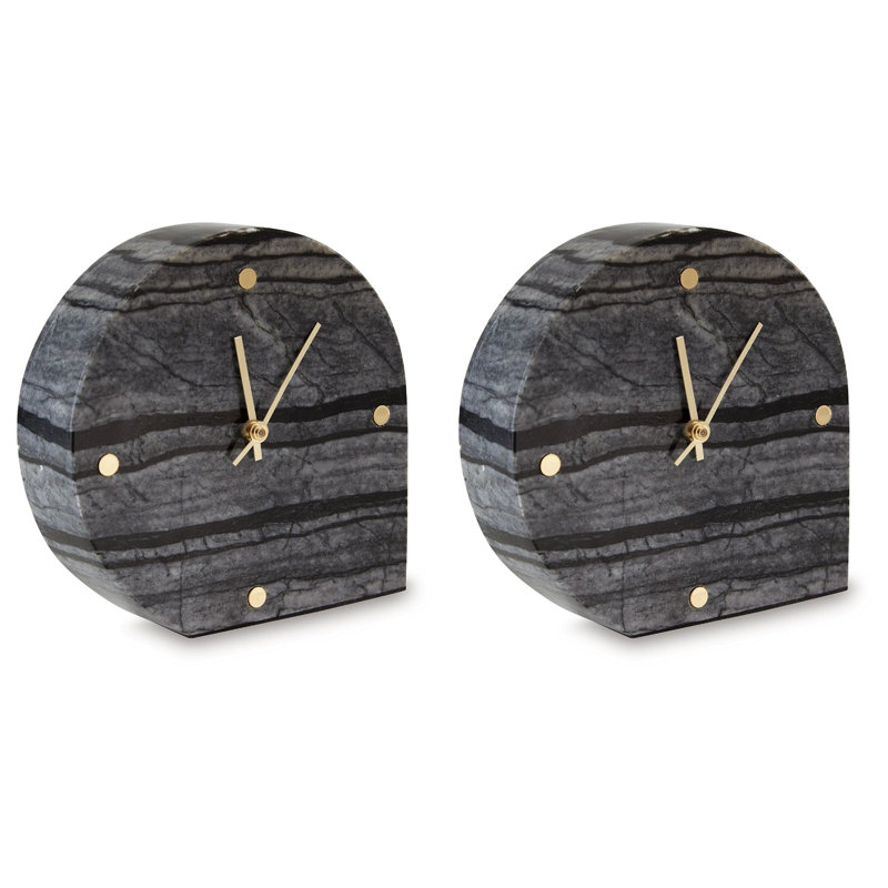 Ensemble de 2 horloges de table Jexy