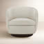 Fauteuil demi-tonneau en cuir Marcy Geniue-2089390770-2097561564