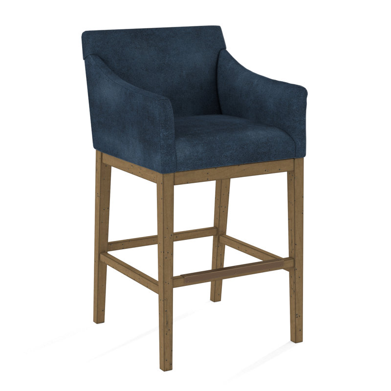 Upholstered Stool, Espresso, 61614-35
