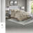 Piece Queen Bedding Sets, Polyester Pleated Tufted, Modern Home