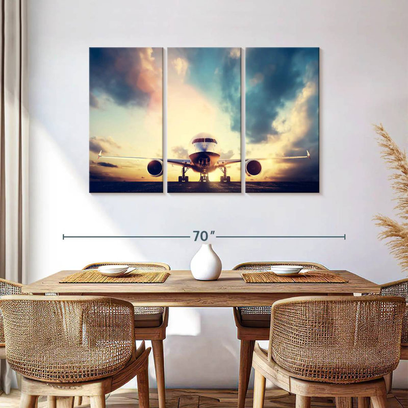 Mehar Grounded Jet, 36" H x 57" W