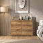 Commode 6 tiroirs avec base sculptée Burkhart-1300685554