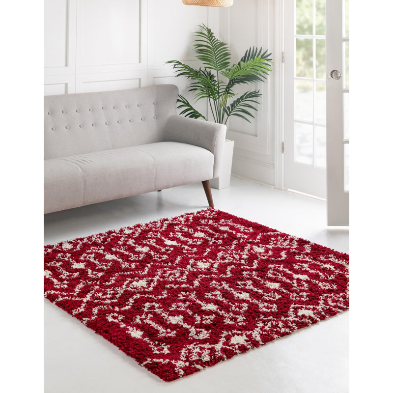 Griego Geometric Indoor Rug, Square 3'1"