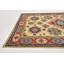 Tapis de la surface en laine 4 pi x 5 pi 10 po one-of-kind à la main noué la new age Alayna