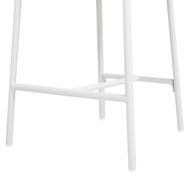Ensemble de 2 tabourets de comptoir de patio 27 ", oléfine bleu ciel Bleechington, Bleu