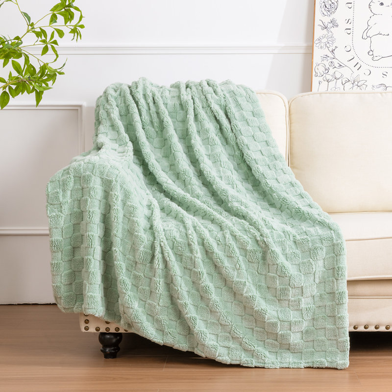 Coussins décoratifs Cozy Soft Bed, Jeté, Vert