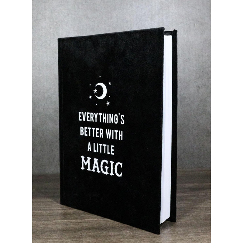 Tout est meilleur avec un livre de couverture en velours A5