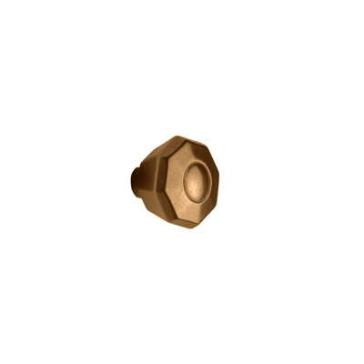 Gem Bronze Geometric Knob