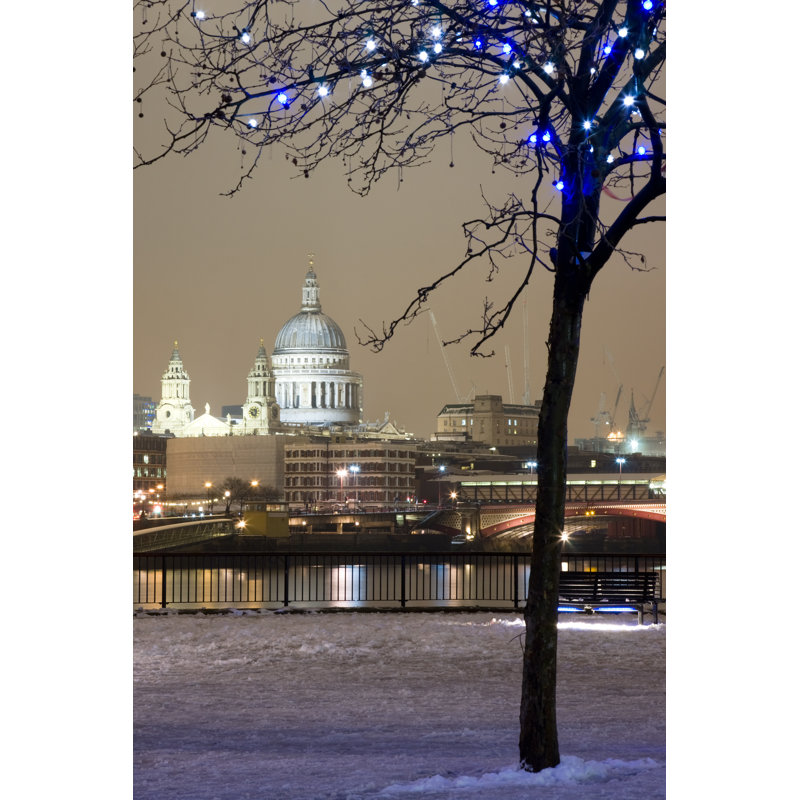 St. Paul's Cathedral by RichardWaters - Wrapped Canvas Print, 46cm H x 30cm W