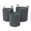 JVL Fabric Decorative Basket-71236789