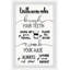 Follow Bathroom Rules - Single Picture Frame Print-1518276933
