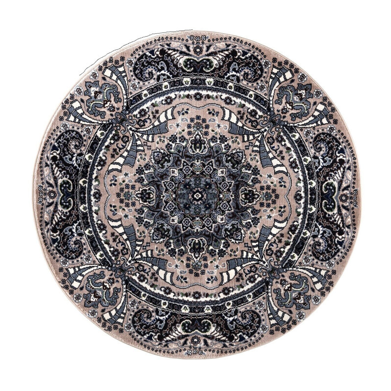 Round Amelio 120cm X 120cm Area Rug