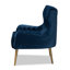 Velvet Wingback Chair-2030735435