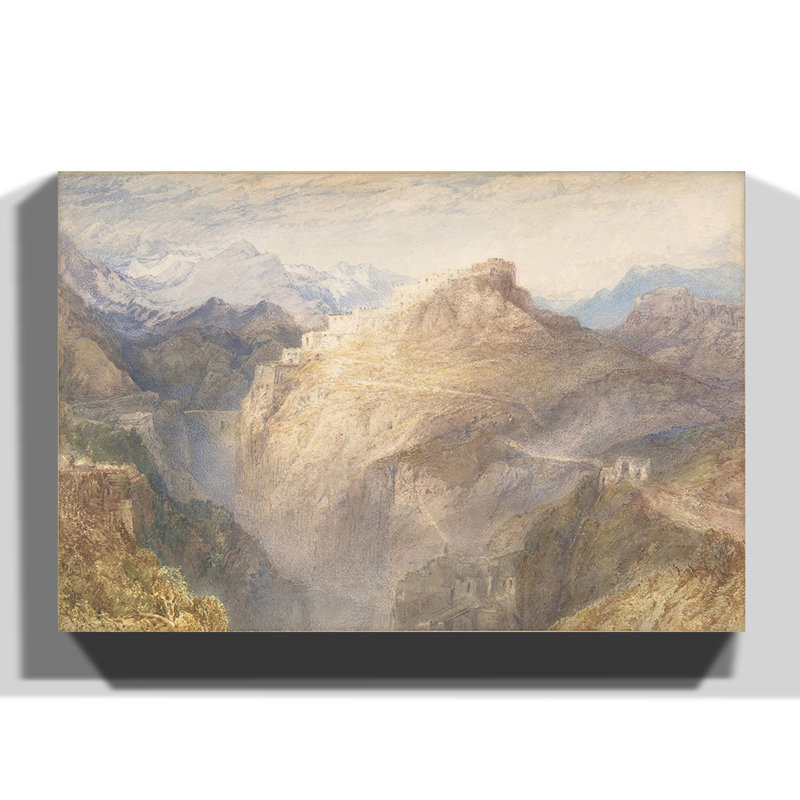 J.M.W. Turner - Wrapped Canvas Painting, 70cm H x 100cm W