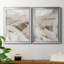 Earthtone Swipe I - ensemble de 2 peintures sur toile encadrées-670039672-670039670