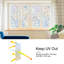  Film de fenêtre d'intimité 3D Rainbow Static Cling, bloquant les rayons UV et la chaleur pour la maison et le bureau-935176396