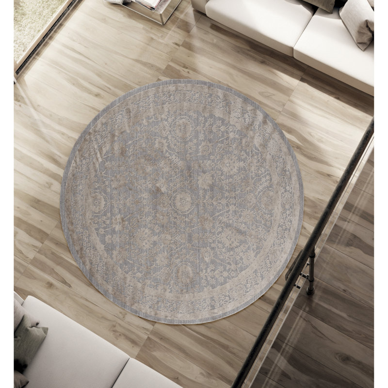 Askov Indoor Rug, Round 7'10"