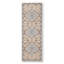 Wool Oriental Area Rug in Light Blue/Beige/Black-1950749402