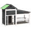 Exeter Wood Dog House-1391539482