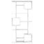Ayiana 188cm H x 92cm W Book Cabinet Bookcase-1971617934