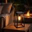 Demitri 32.5cm Solar Powered Square / Rectangular Lantern