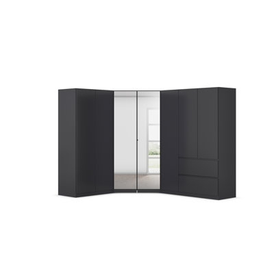 Wardrobe wardrobe set COSTA handle-less front, push-to-open