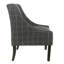Chaise d'appoint en coton 24,75 po Damiansville-878407546-899355269