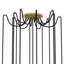 Spider Small Chandelier-Black Gunmetal-1655794842