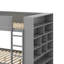 Lit superposé double au-dessus de double avec 2 tiroirs et armoire-1851751265-1851751266