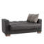 Causeuse convertible rembourrée avec rangement, canapé confortable pour la chambre à coucher, unité centrale-159457601