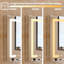 Armoire de salle de bain 24 po x 30 po à double usage avec miroir à DEL, armoire anti-buée à intensité variable à panneau arrière en aluminium