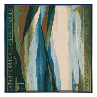Tranquil Maze Rug