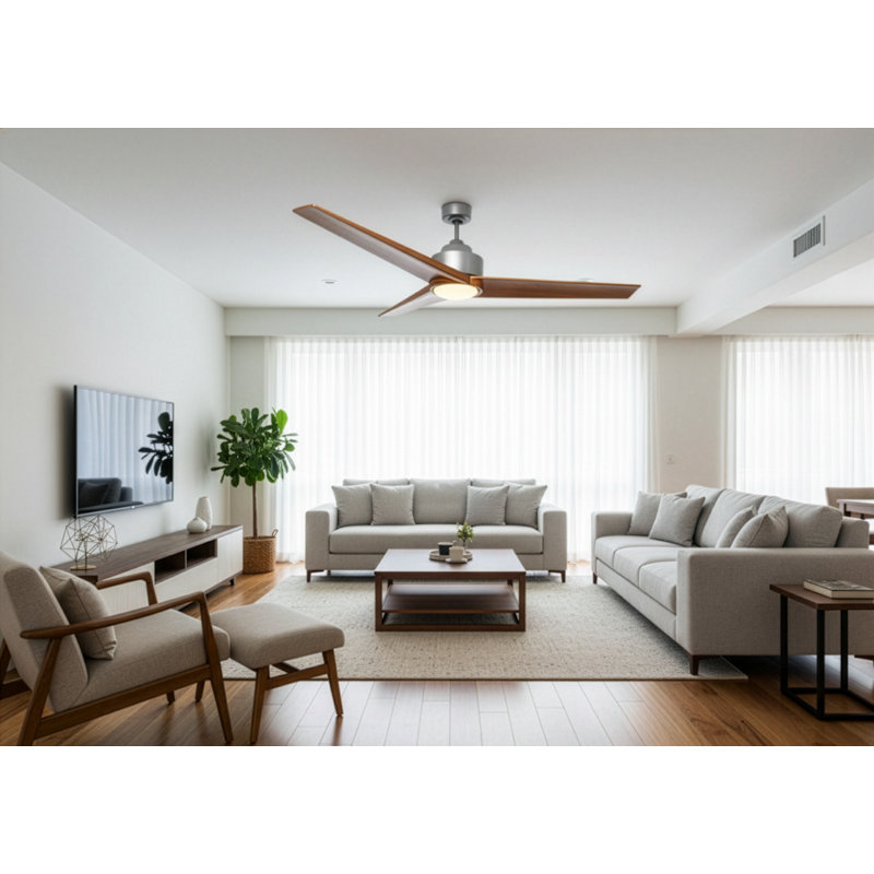 Haarika 56'' Ceiling Fan with Light Kit
