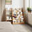 Solid Wood Montessori 7-Tier Freestanding Bookcase & Toy Storage Organizer-1261204438