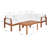 Acacia 3 - Person Modular Patio Conversation Set with Cushions-1084724604-1084724605