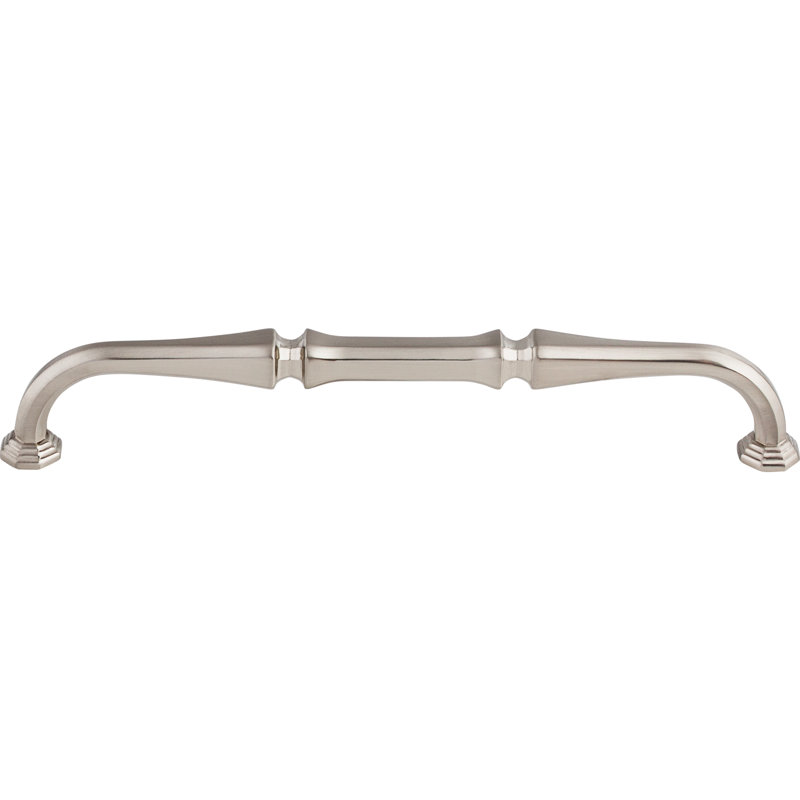 Chalet Bar pull, Brushed Satin Nickel, 7" Center to Center