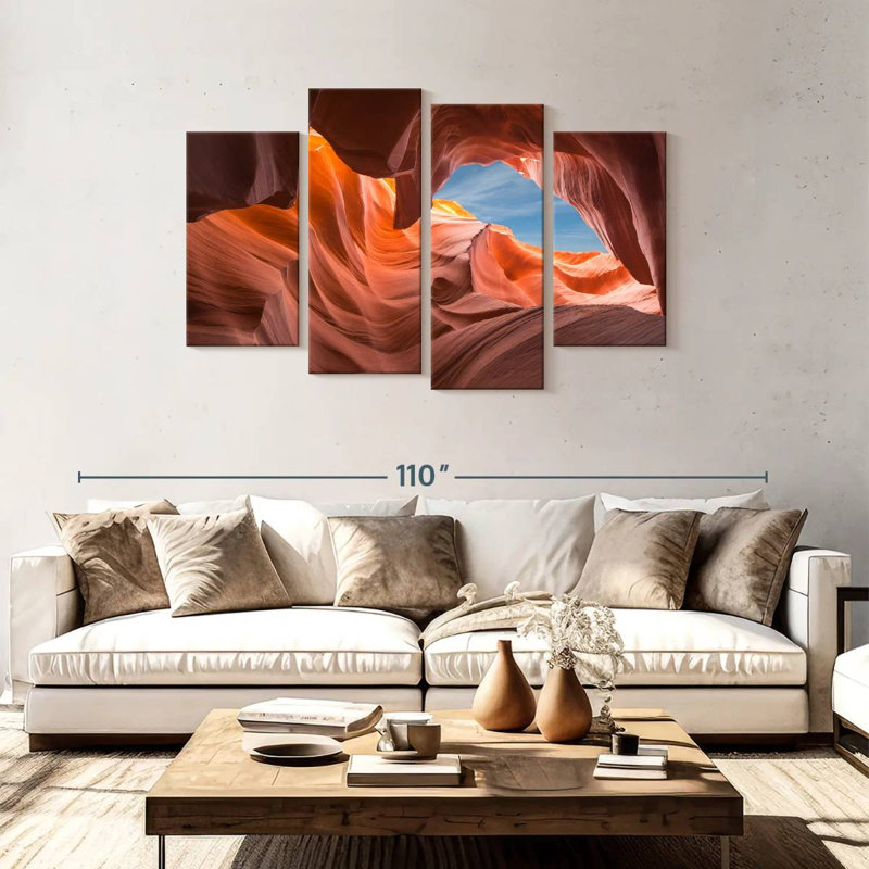 Alvord Antelope Canyon Contours, 48" H x 75" W