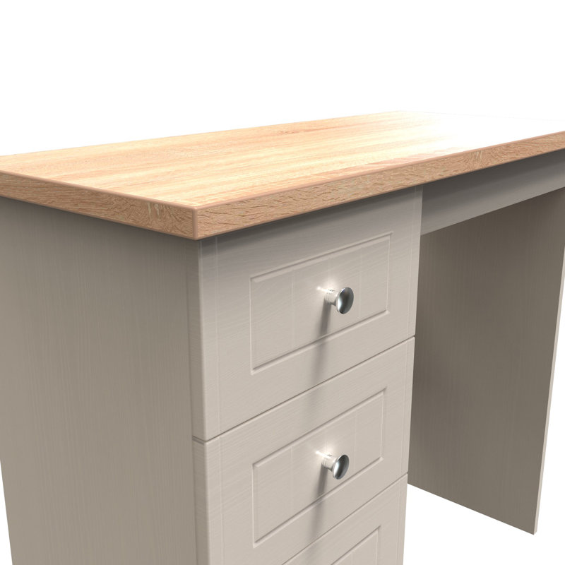 Vienna 3 Drawer Vanity in Kashmir Ash & Bardolino Oak (Ready Assembled)