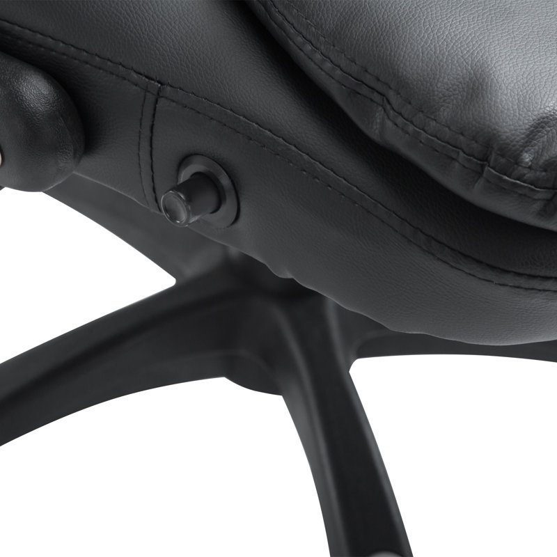 Fauteuil de massage Cranston, Similicuir rouge
