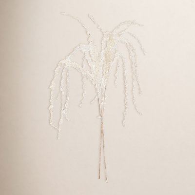 35" Artificial Hanging Ice Pick 2/Bag.