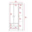 2-Drawer 3-Door Armoire-1059646589