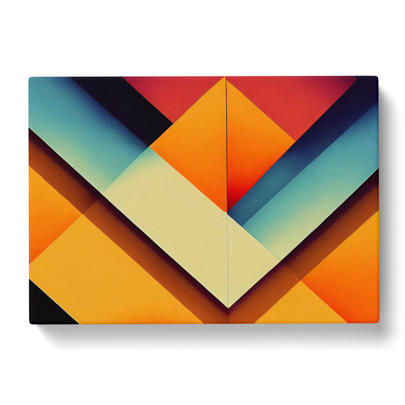 Superior Abstract Art - Wrapped Canvas