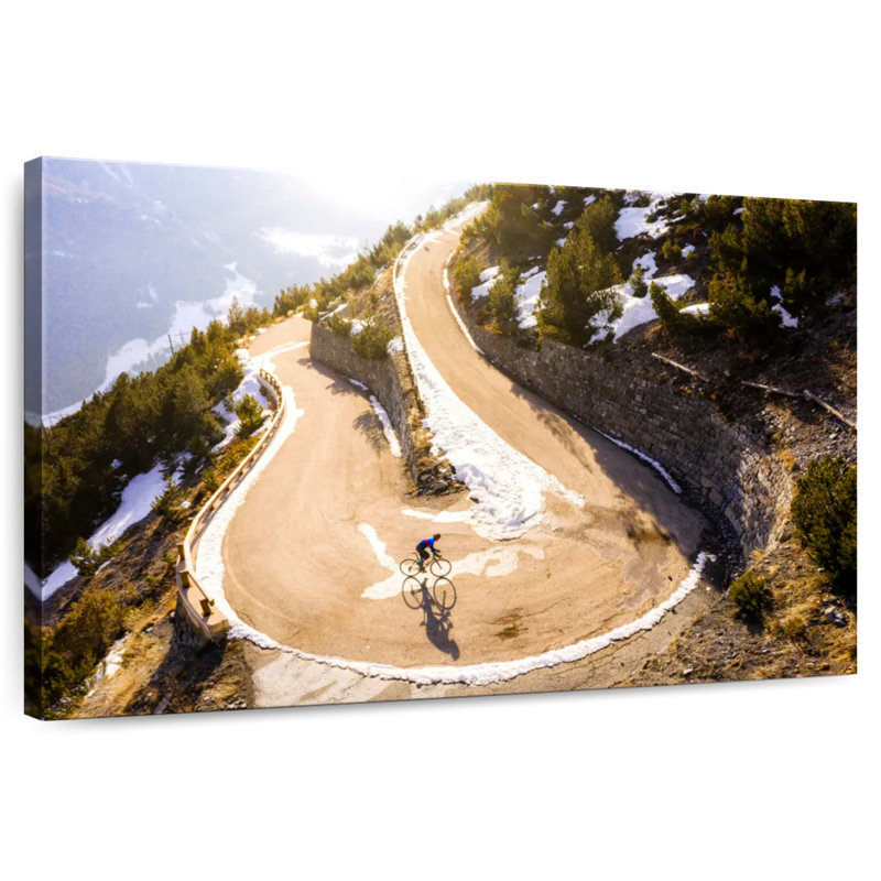 Parc du Sirel Stelvio à vélo, H 24 po x l 36 po