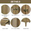 Base d'armoire de salle de bain 24 po - Capacité de 150 lb de meuble-lavabo sans lavabo couleur naturelle 37,57 lb