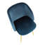 Chaise parsons rembourrée en velours Terrance-344198893-344198864