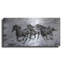  «Gallop» par Alexander Gunin, art mural en métal, 24 po x 12 po-1670940292
