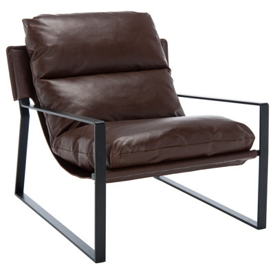 Taima Faux Leather Armchair